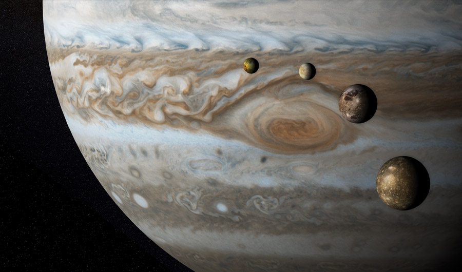 All of the newly discovered moons are small and far out, taking more than 340 days to orbit Jupiter.