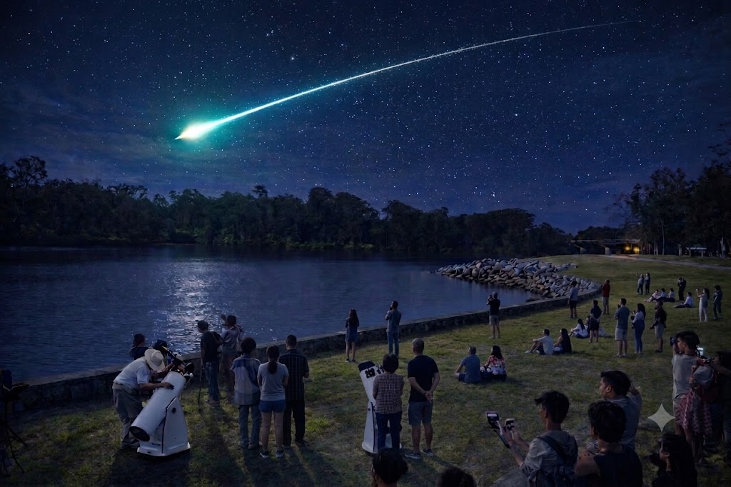Mixed group at the Mid Nth Coast Astronomy Night had a Birds Eye View of this amazing rocket launch from China (Simulation)