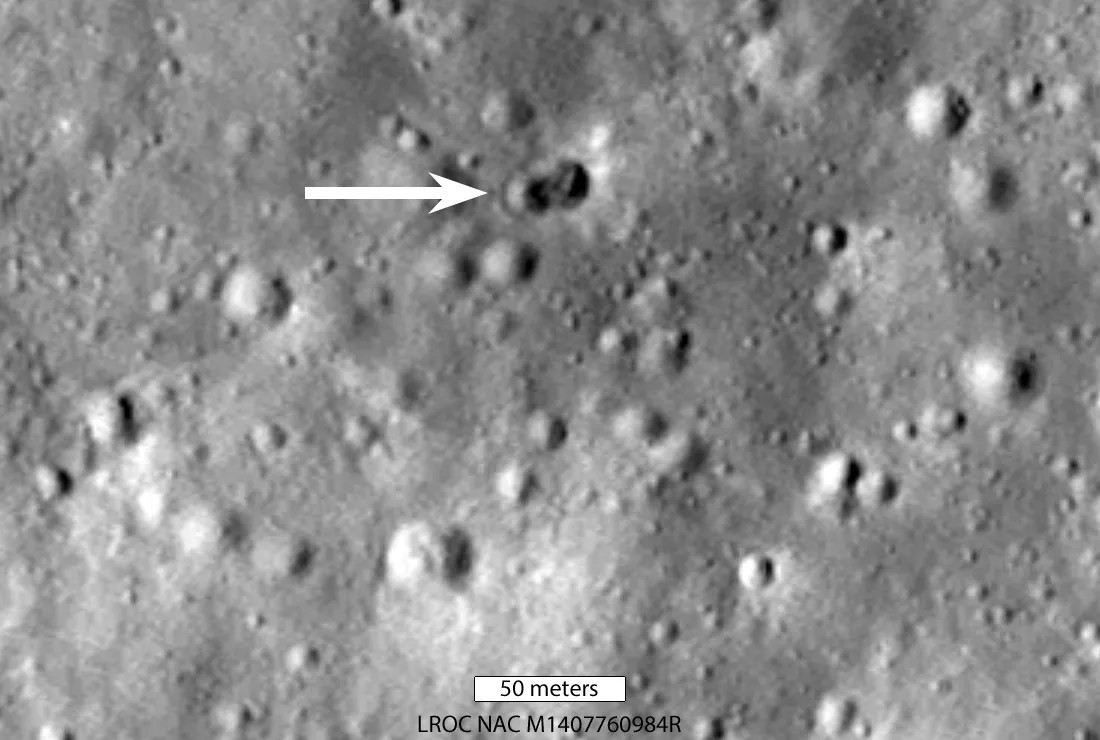 A FIRST Man Made Crater!
